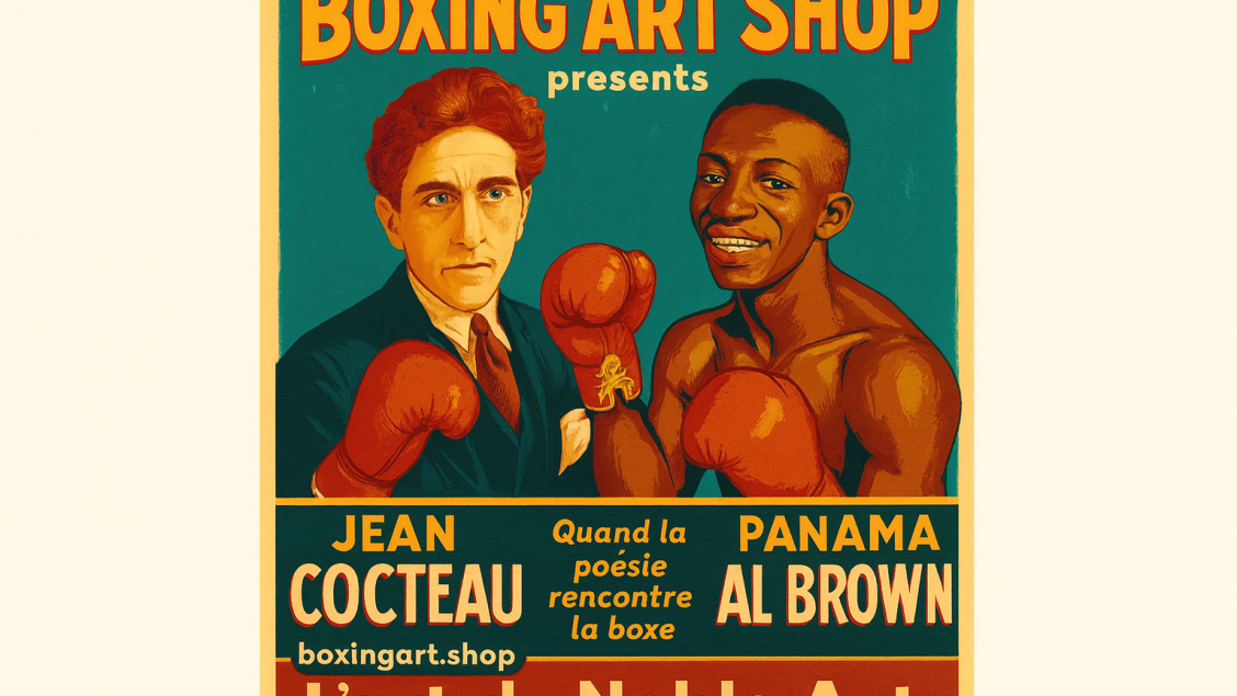Panama Al Brown et Jean Cocteau, Paris années 1930