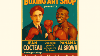 Panama Al Brown et Jean Cocteau, Paris années 1930