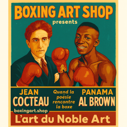 Panama Al Brown et Jean Cocteau, Paris années 1930